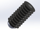 SCREWS with SPHERICAL ENDS (MM)